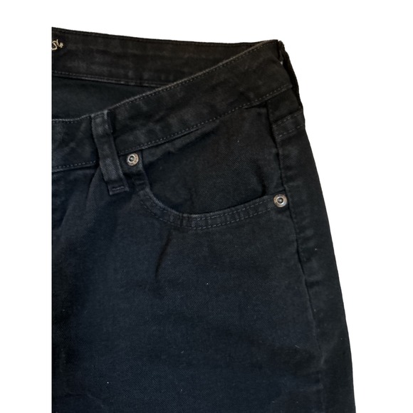 Riders By Lee BLACK Denim Jeans Size 12P Petite - Picture 4 of 7